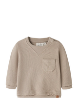 Lil´ Atelier - nbmdias ls nr sweat lil oxford tand "257"