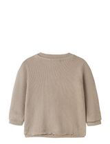 Lil´ Atelier - nbmdias ls nr sweat lil oxford tand "257"