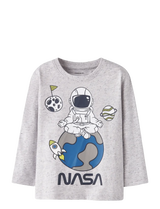 name it - NMMDACK NASA LS NREG TOP BOX NAS - Langærmede t-shirts "13"