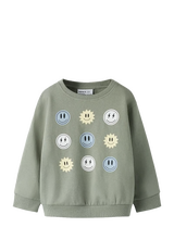 name it NMMDILASSO LS NREG SWE BRU - Sweatshirt