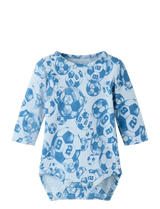 Name it - nbmhootball ls xsl body subdued blue 230