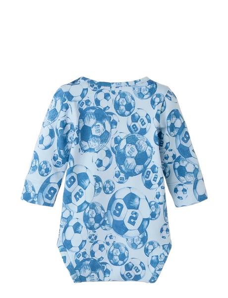 Name it - nbmhootball ls xsl body subdued blue 230