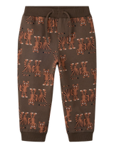 nmmlarson nreg swe pant bru chocolate brown "325"