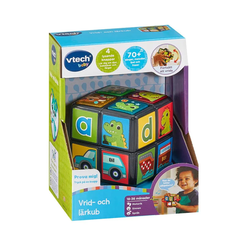Vtech Twist & Teach Terning med Dyr DK
